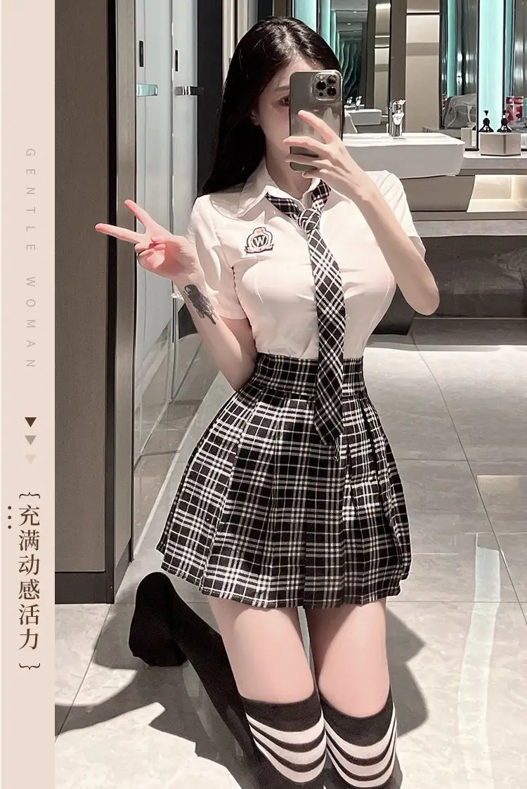 Sexy Japanese Style Student Secretary Uniform - Buy Sailor Style School ...