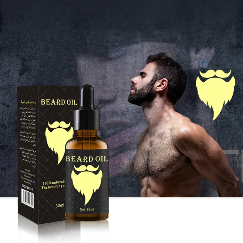 OEM Custom Logo Top Grade Natural Organic Mens Beard Oil