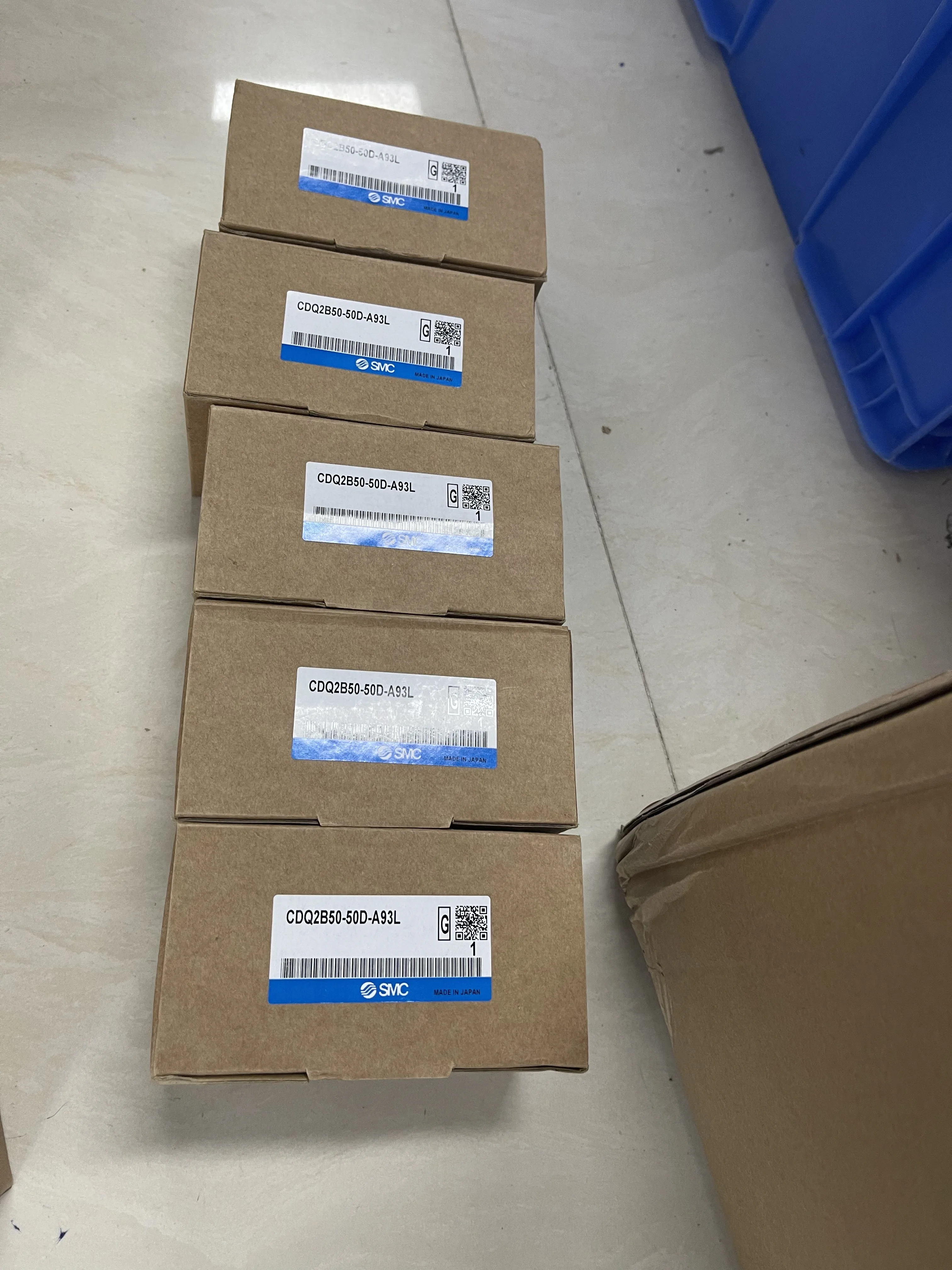 SMC Pneumatic Cylinder CDQ2B50-50D-A93L