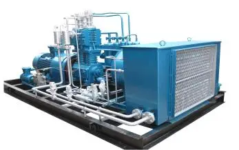 LNG-BOG recovery compressor for nature gas filed