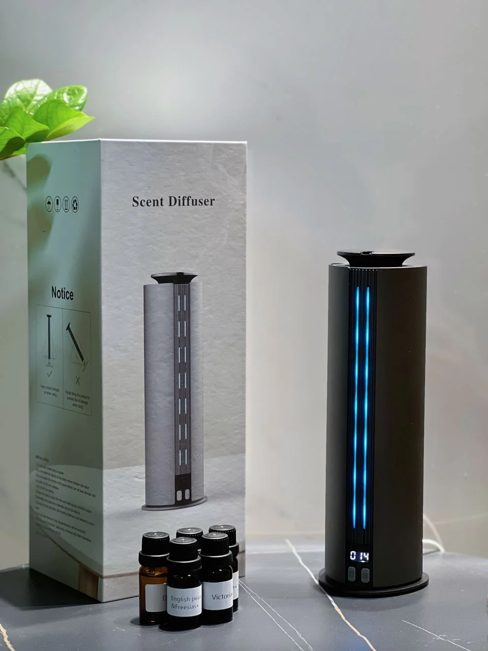 Luxury Aluminum Scent Diffuser Bluetooth App-controlled