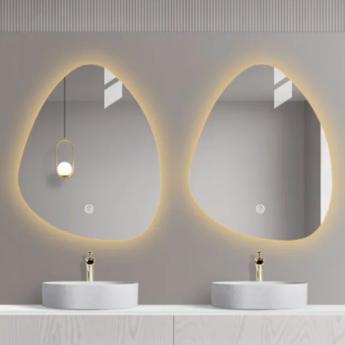 Modern Custom Led Mirror Wall Mounted Touch Switch Screen Smart Mirror ...