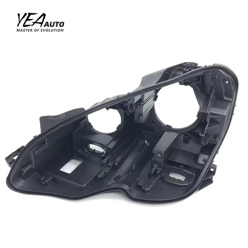 YEA AUTO Car headlight black back base for Mercedes Benz C class C180 W204 light housing headlamp 2011 - 2014