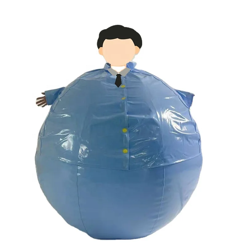 Customized Size Funny Inflatable Pvc Ball Suit Game Role Playing Inflatable Blueberry Suit Buy