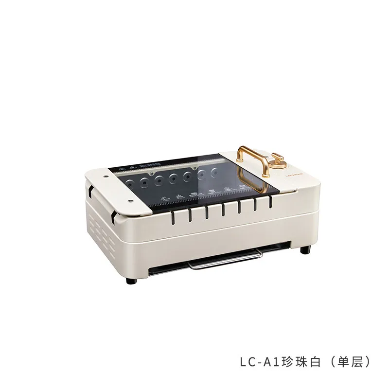 Многофункциональный автоматический вращающийся тостер без ламп электрическая духовка для