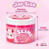 Kit de Slime de Cuento de Hadas Rosa y Blanco