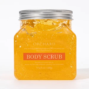 Private Label Face and Body Sugar Body Scrub,Organic Natural Whitening and Exfoliating Turmeric Body Scrub
