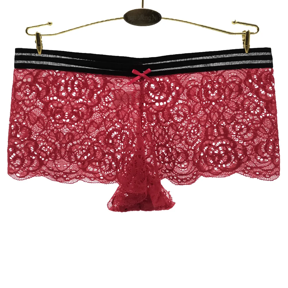 12 Pieces Per Pack Mix Colors Women Lace Boy Shorts Knickers Buy