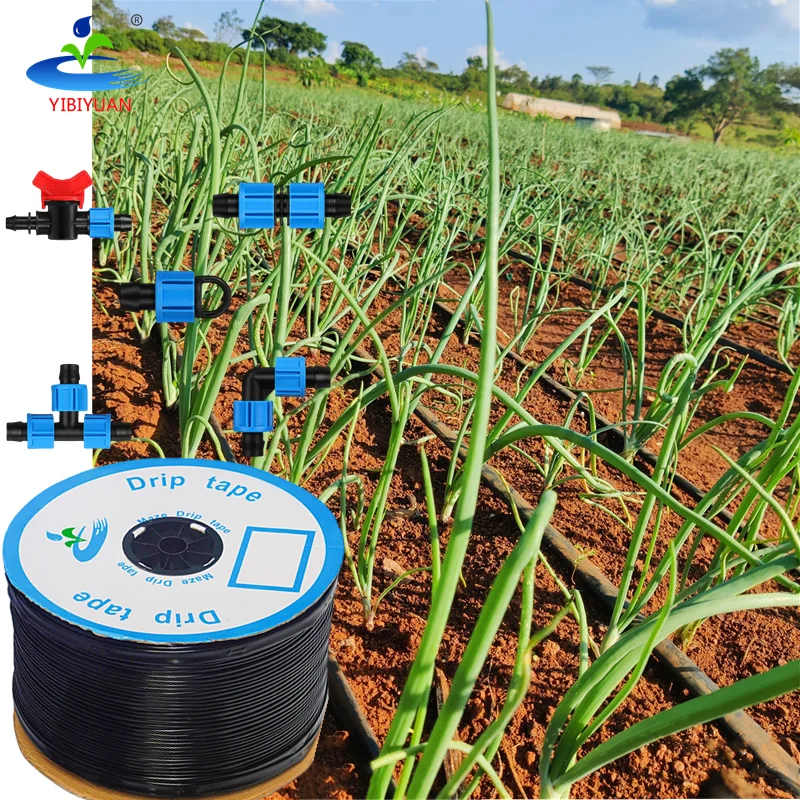 Agricultural Drip Pipe 16mm 0.4mm Drip Tape Irrigation System for Farms
