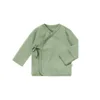 (BB166)Haut kimono vert sauge