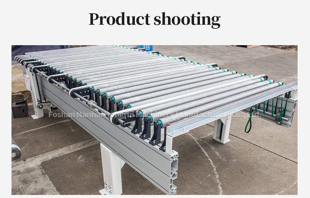Optimize Operations with our Single-Row Roller Conveyor - Efficient, Space-Saving, and Customizable details