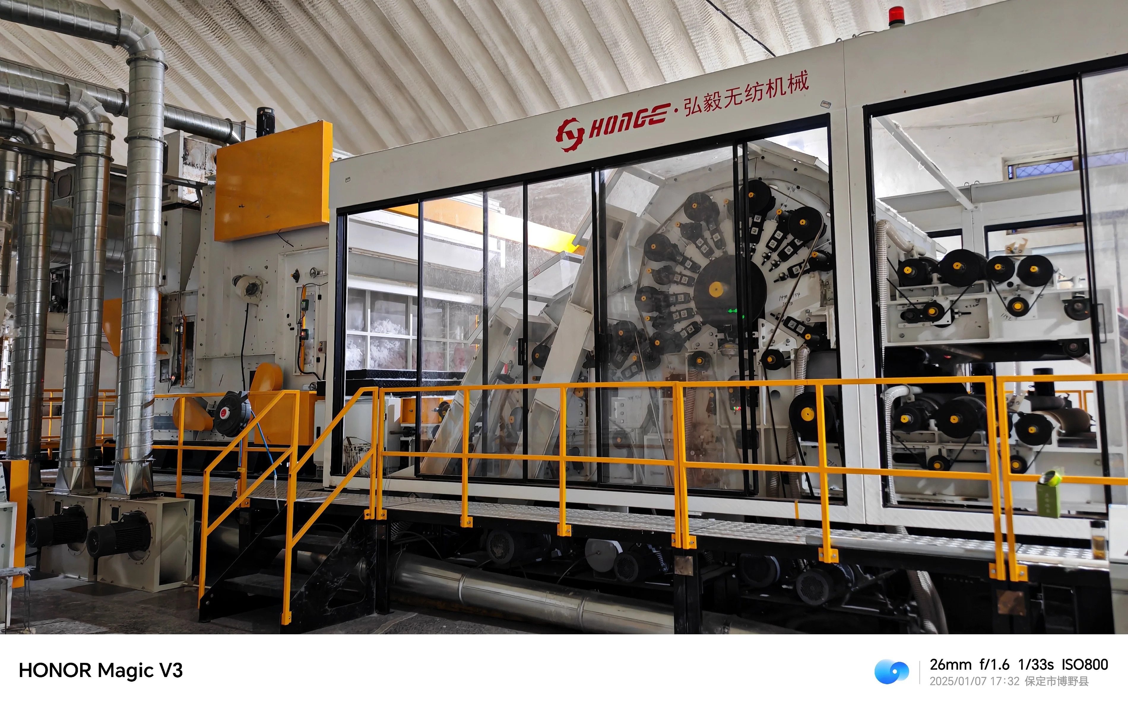 HongYi High Cost Performance Automatic Textile Sliver Making Machine Cotton Carding Machine for Non Woven Fabric Production Line