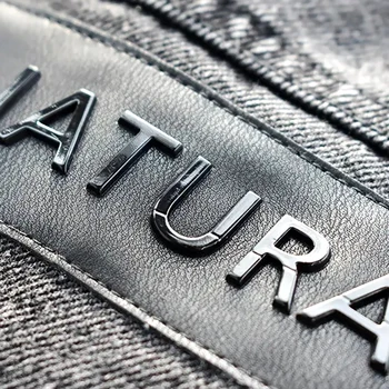 Heat Transfer Badges Wholesale Custom Metallic Logo Letters Patches Tpu ...