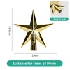 Superficie dorada brillante 15cm