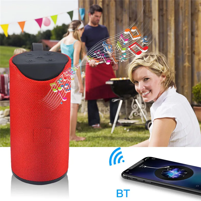 2021 Custom Portable Subwoofer Speaker with USB TF CARD FM RADIO and blue tooth