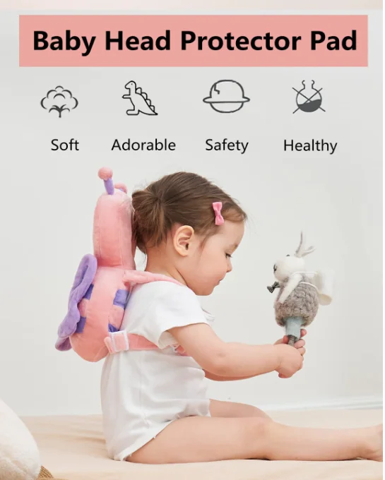 Hot Selling Head Safety Protector Pad for Baby Toddler Walker,Infant Talking Head Protection Backpack Cushion