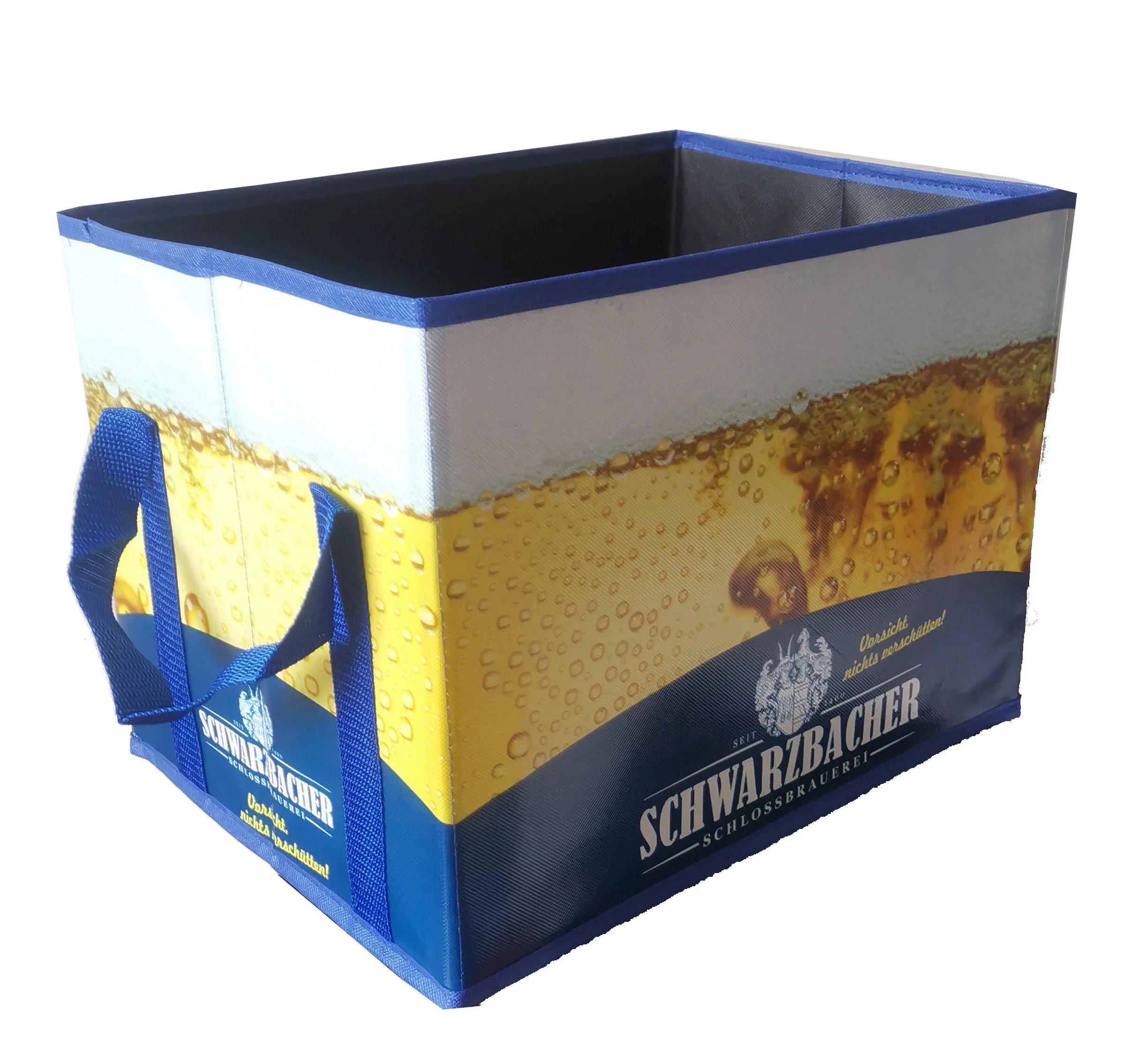 Складная картонная коробка для хранения с индивидуальным принтом сумка