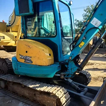 mini used second-hand Kubota KX135-3sz Crawler hydraulic excavator Japan original 1.3 tons low price high quality FOR SALE