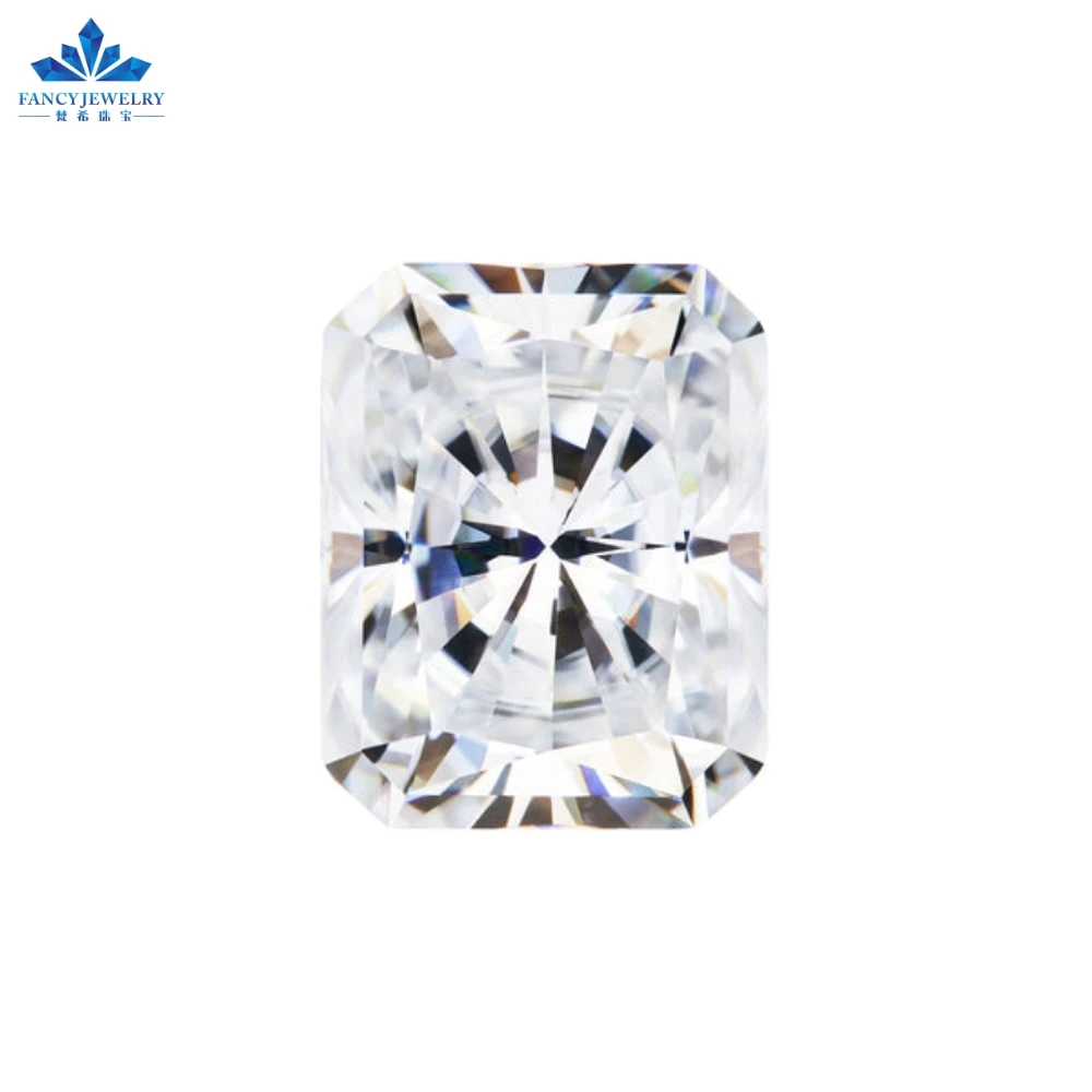 Wholesale Radiant Cut Moissanite Diamonds 1-8 Carat OEM Available