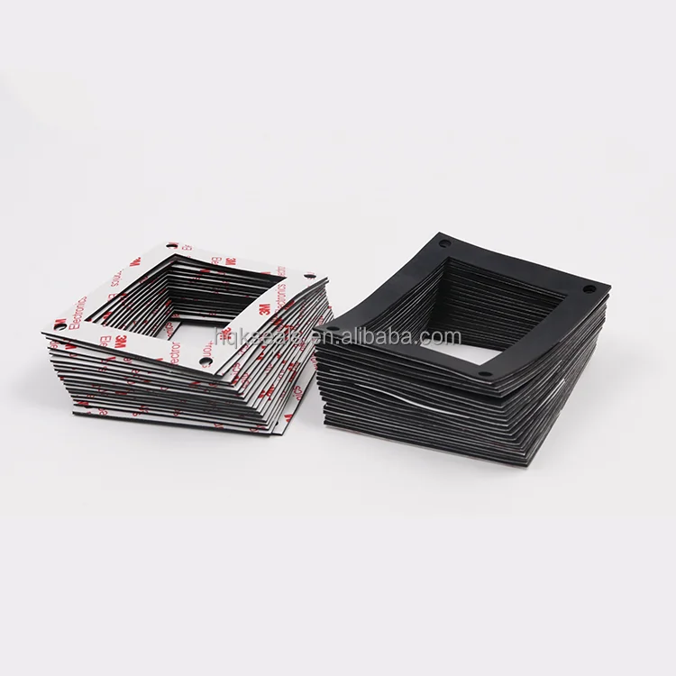 Dongguan Factory Supply High Quality 3M Adhesive Backed Rubber Silicone gasket
