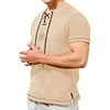 Khaki mens renaissance shirt medieval blouse