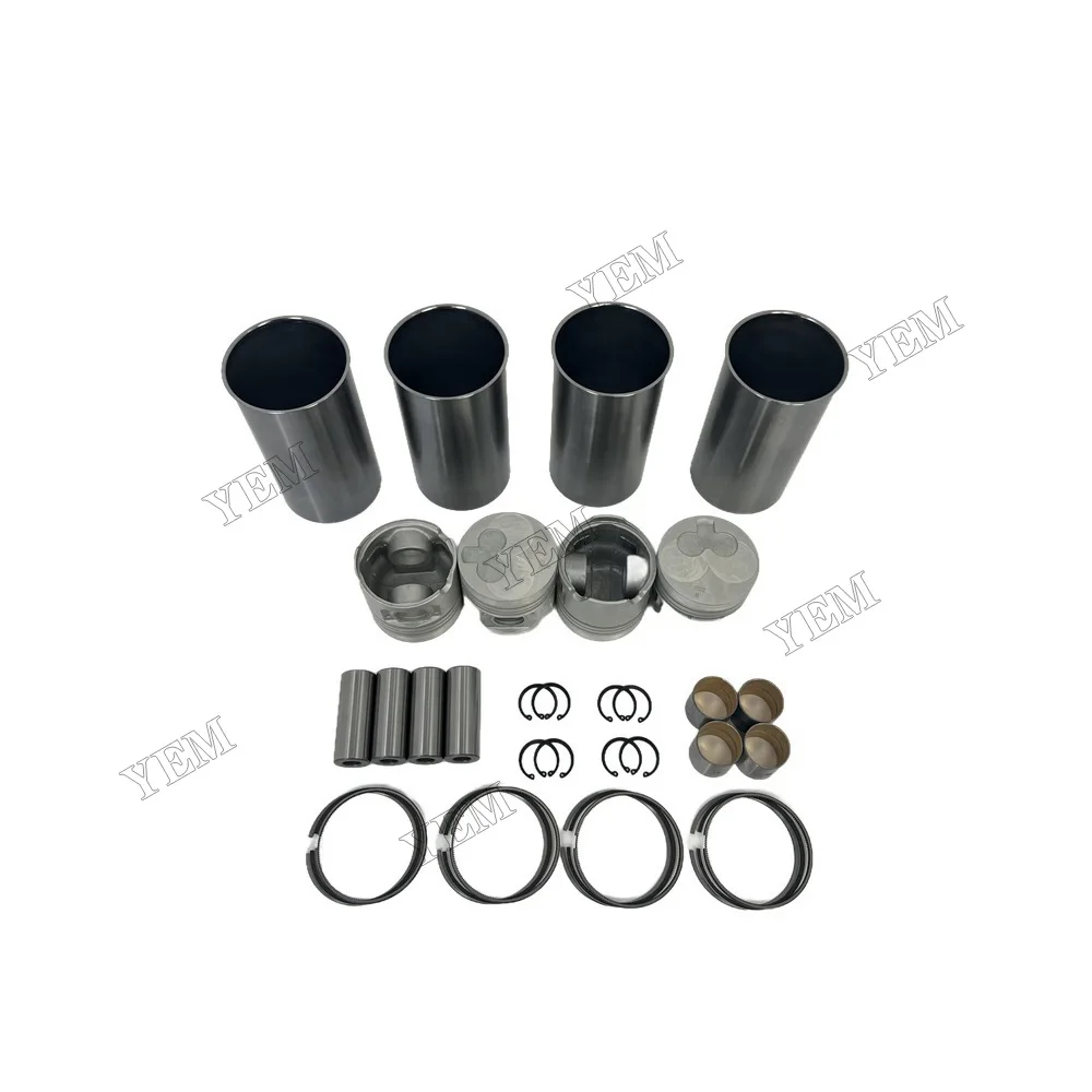 Cylinder Liner Kit Compatible for Isuzu C240s Engine Spare Parts 6