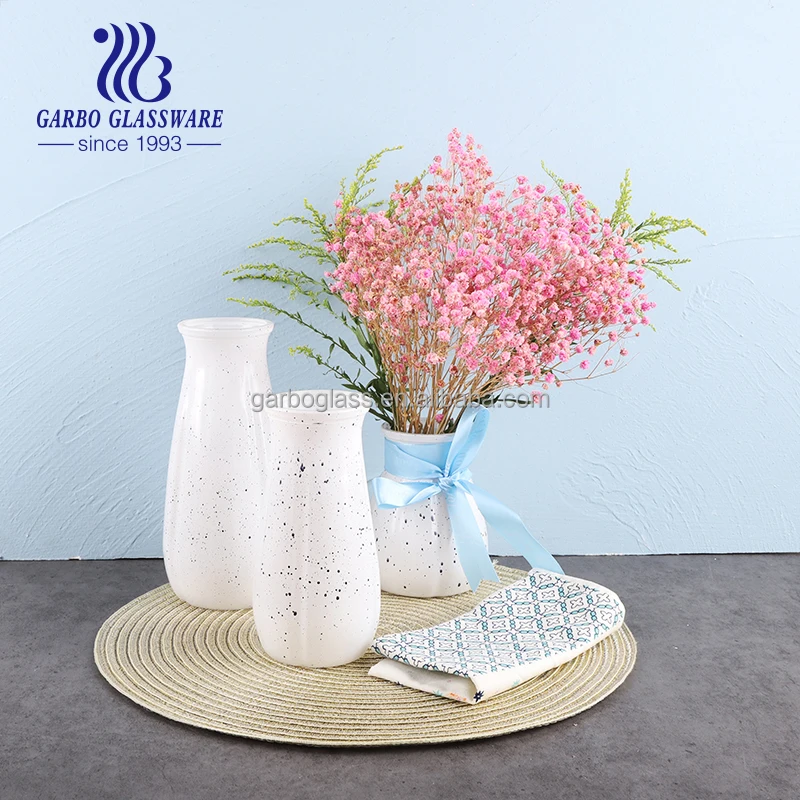Vaso Di Vetro Trasparente Cilindrico 20x9,5 Cm – Resistente, Lavabile In Lavastoviglie, Per Fiori, Matrimoni E Decorazioni
