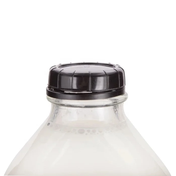 64 oz. Half Gallon Glass Milk Bottle, 48mm 48-Snap