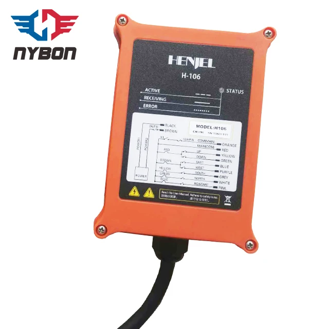 HENJEL H106 Type Crane Winch Use Wireless Remote Control