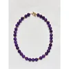 Charoite Chalcedony Necklace