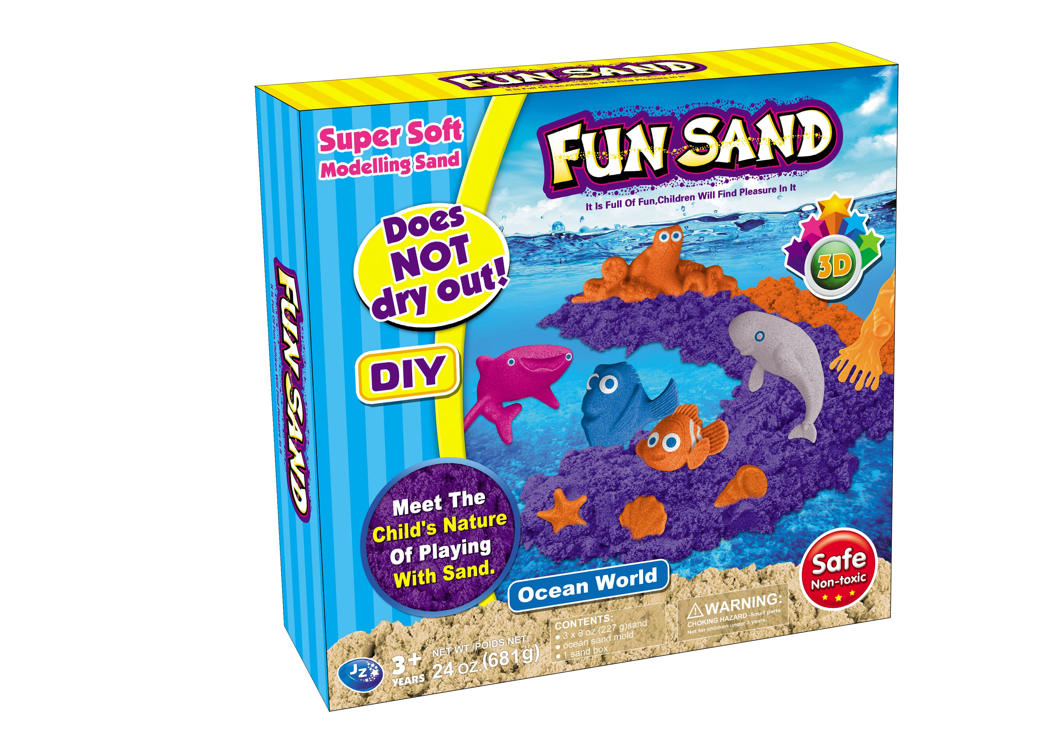 Новое поступление оптовая продажа набор волшебных песочных игровых замков для