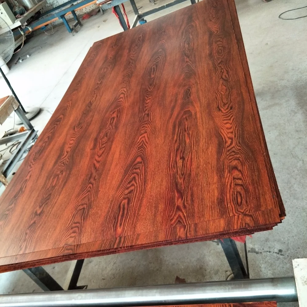 Machine Solution to Both of  Metal Sheet and Metal Tube Wood Grain Transfer