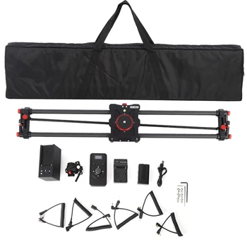L80RC Photography Shooting Carbon Fiber Electric Sliding Rail Slideway Removable Wireless Remote Control SLR Video Translation detail image