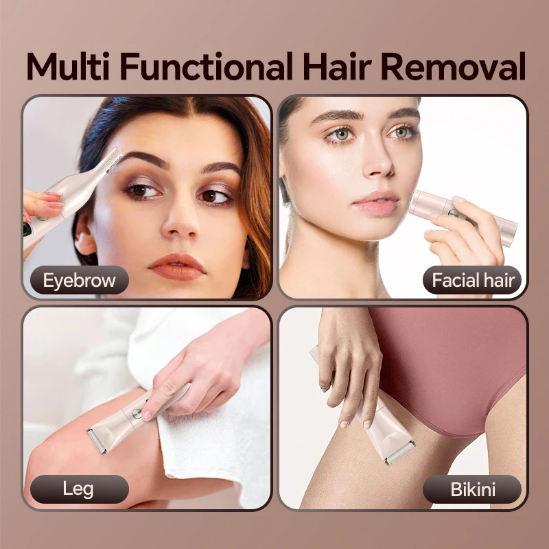 USB Charging Electric Hair Clipper Full Body Exclusive Multi-Functional Epilator Grooming Set for Household Car RV manufacture