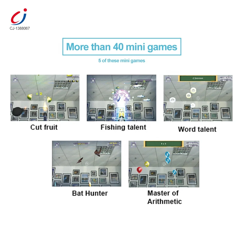 3D Virtual Reality Ar Game Toy Gun for Android IOS Phones