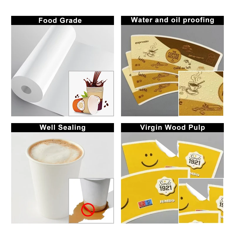 Full Automatic Paper Cup Machine High Speed Paper Cup Manufacturing Machine Production Line Paper Fan Raw Material Manufacturers