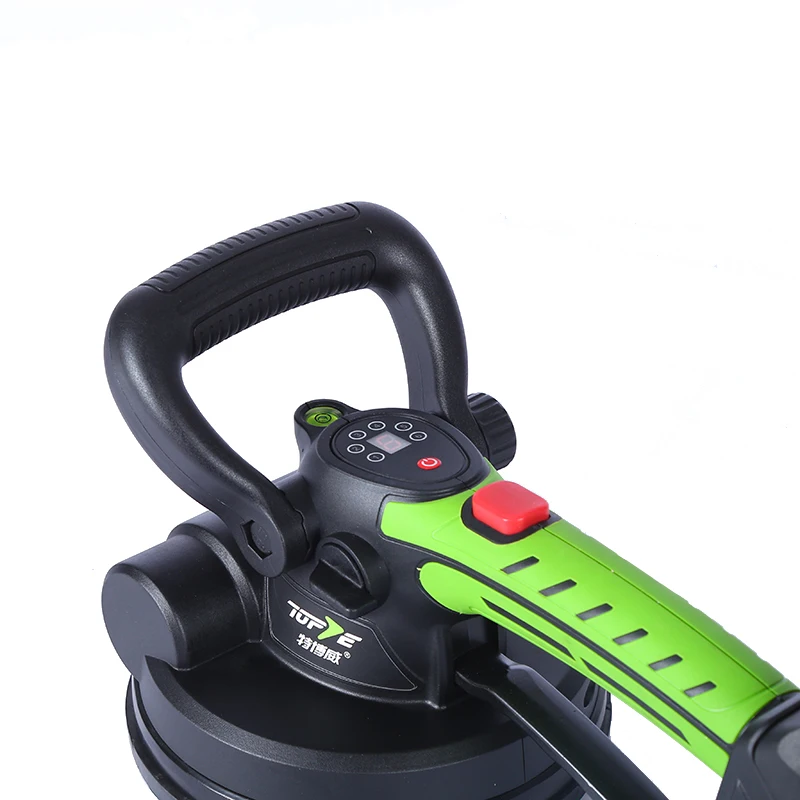 Machine De Pose De Carrelage électrique - Vibromasseur De Carrelage Machine De Nivellement Automatique A 6 Vitesses Avec Ventouse De 120 X 120 Mm Pour Solcarrelage Mural 80818160