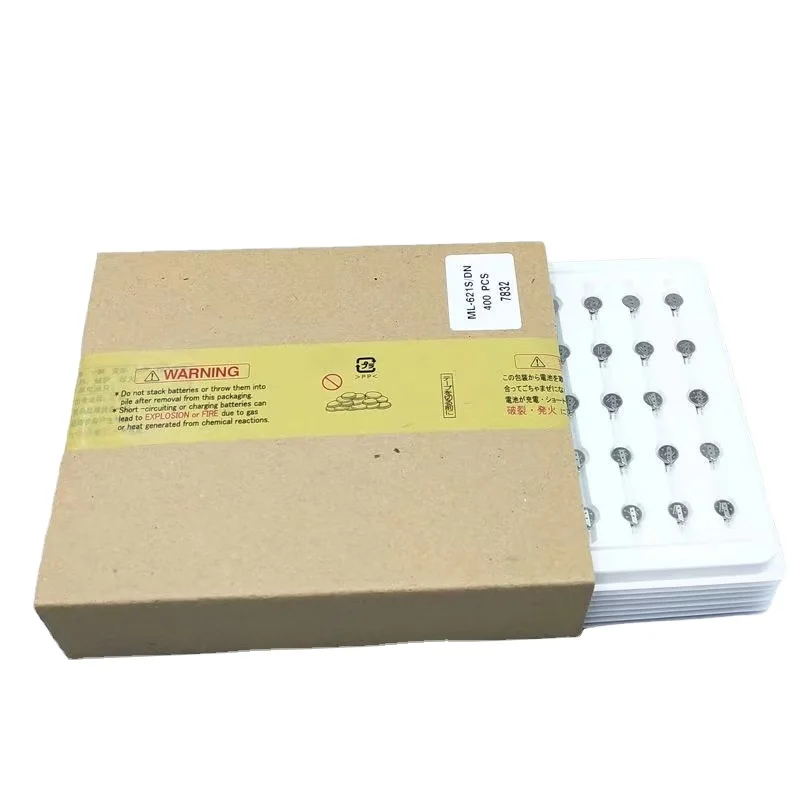 ML-621S/DN MS621FE Rechargeable 3V Lithium Button Cell Battery for Consumer Electronics Home Appliances Remote Controls Power