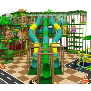 Shopping Mall Maze Jungle Gym Theme Cheap Playground Equipment Indoor Children Soft Play Center Ground for Kids