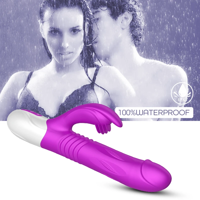 Vagina Massage Stimulator Vibrating Rabbit Massager Sex Toys for Woman Inflatable Animal Sex Toys