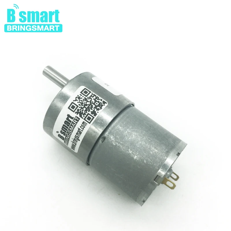 Bringsmart Jgb V Dc Gear Motor Mm Metal Gear Reduction Motor