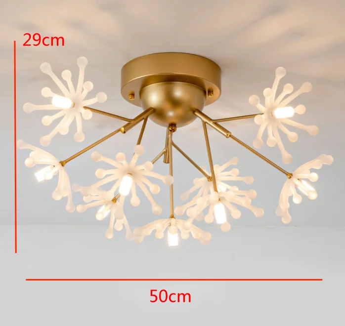 Роскошные люстры стеклянные потолочные подвесные светильники современные и для