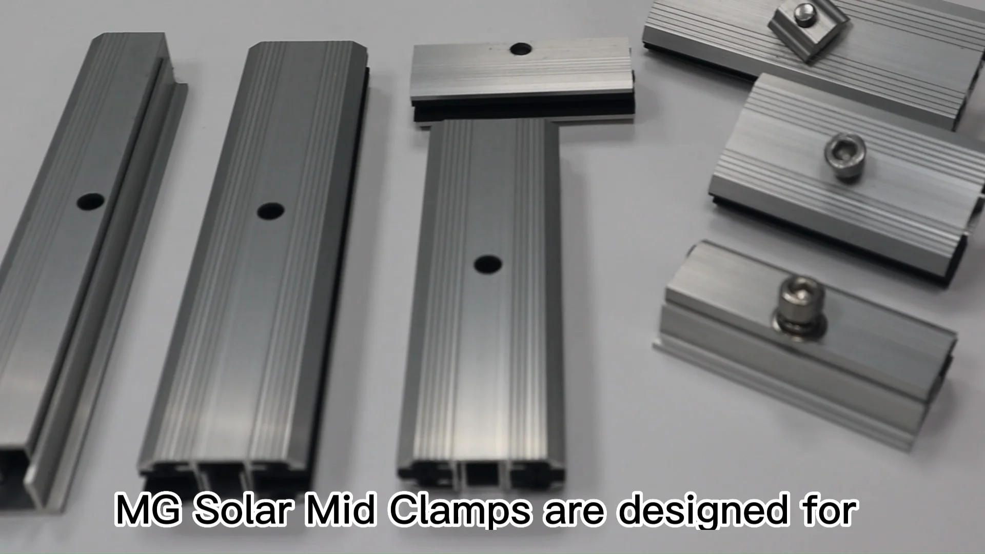 Renewable Universal Thin Film Mid Clamp For Solar Mount System - Buy ...