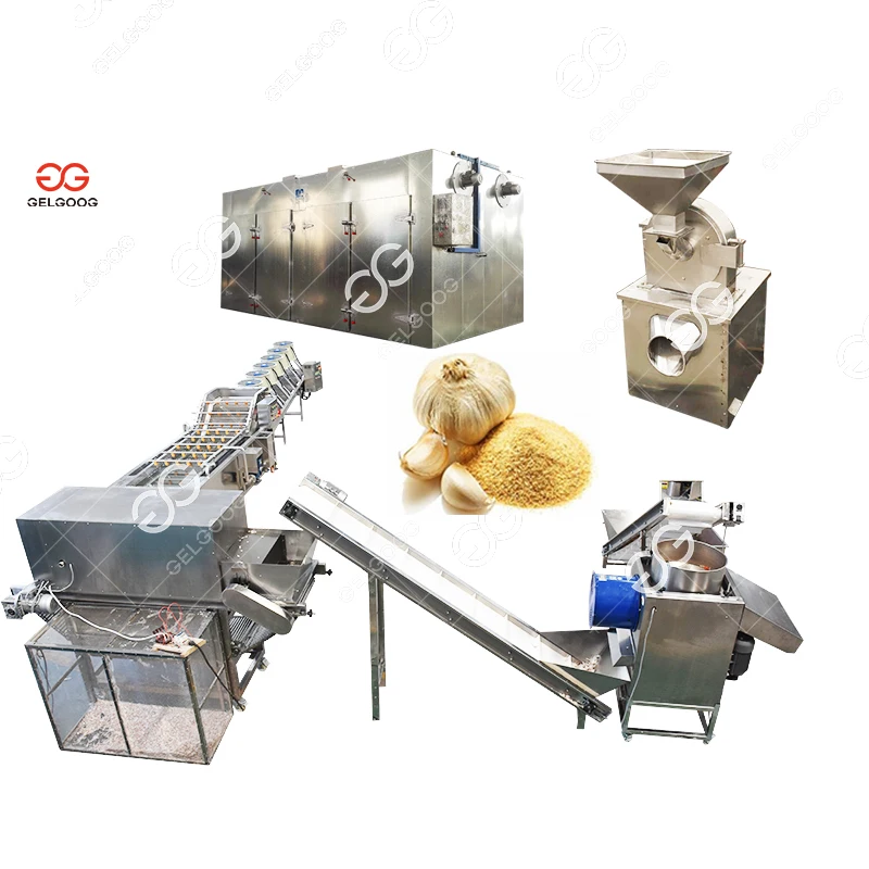 Gelgoog Manufctring Automatic Garlic Powder Processing Plant Garlic Powder Production Line Drying Machine