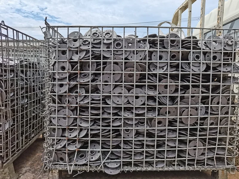 ヴィンテージ風インダストリアルレトロブラックパイプフロアフランジ