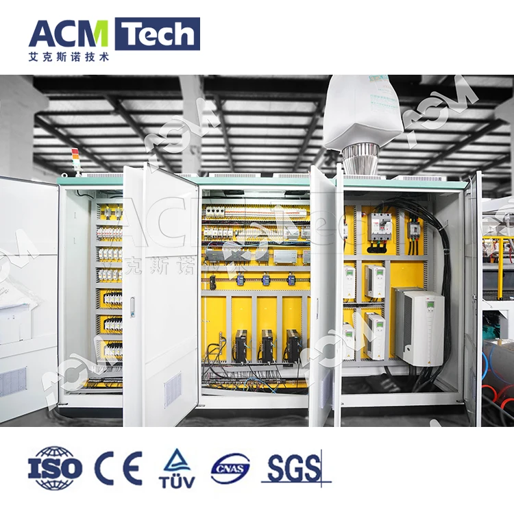 ACMTech Plastic PVC Sheet Making Machine Production Line Plastic Sheet Extrusion Machine