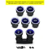 Kit de ventilación de aire delantera y trasera 1