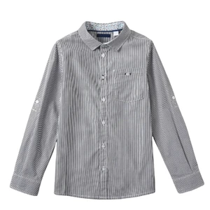 Custom LatestDesigns Casual Long Sleeve High Quality 100% Cotton Eco-Friendly Breathable Plaid Boys Shirts