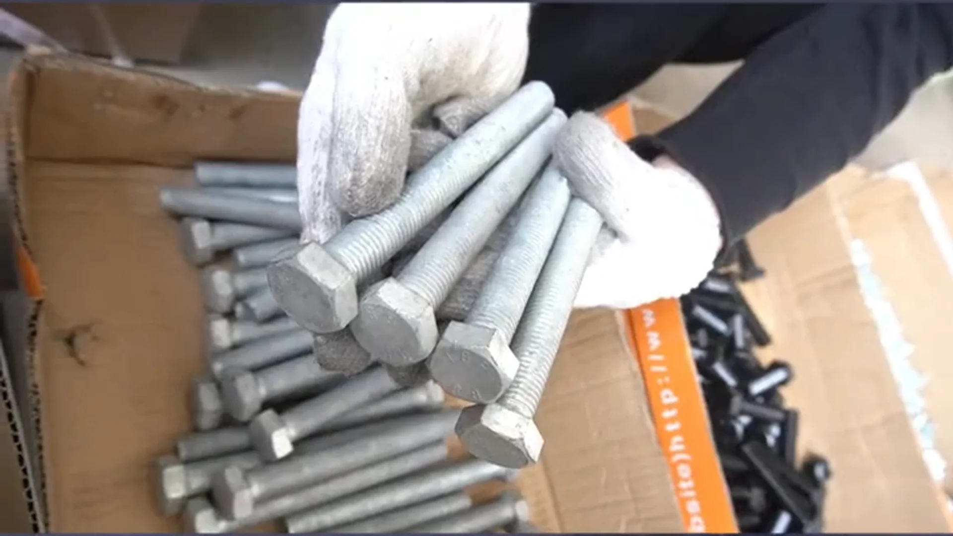 Steel Structural Bolts M20 Hot Dip Galvanizing Bolts For Tower Of