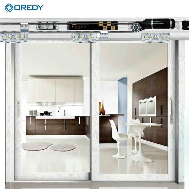 OREDY2022 sistema de puerta automática puertas de motor automáticas con sensor de puerta automática